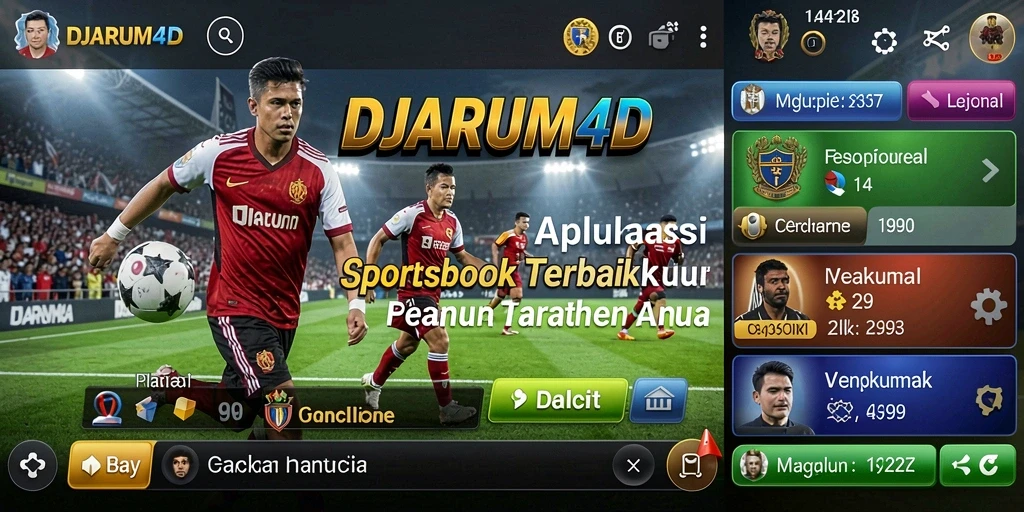 Tampilan menarik dari DJARUM4D saat memasang taruhan olahraga.
