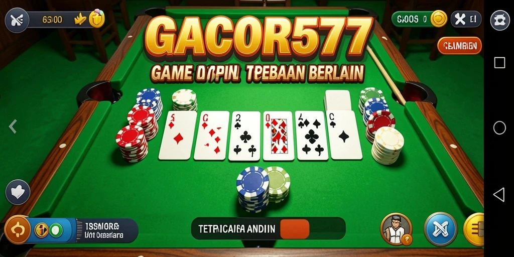 Tampilan gameplay GACOR577 yang seru dan menarik.