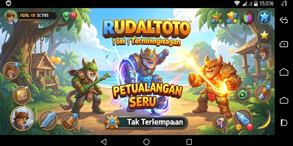 Tampilan gameplay RUDALTOTO yang mendebarkan dalam petualangan.